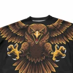custom fightwear rash guard manufacturer eagle graphic mma rash guard