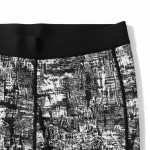 custom compression pants fabric detail texture