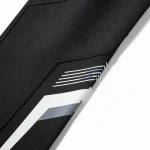 gym compression pants fabric detail stretch polyester spandex material