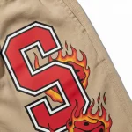⁦Flame Graphic Streetwear Shorts Manufacturer⁩ - الصورة ⁦3⁩