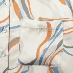 Private Label Loungewear Manufacturer Marble Print Matching Set - الصورة 3