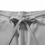 heavyweight sweatpants fabric closeup fleece material