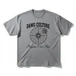 heavyweight t shirt manufacturer grey cotton t shirt front graphic print