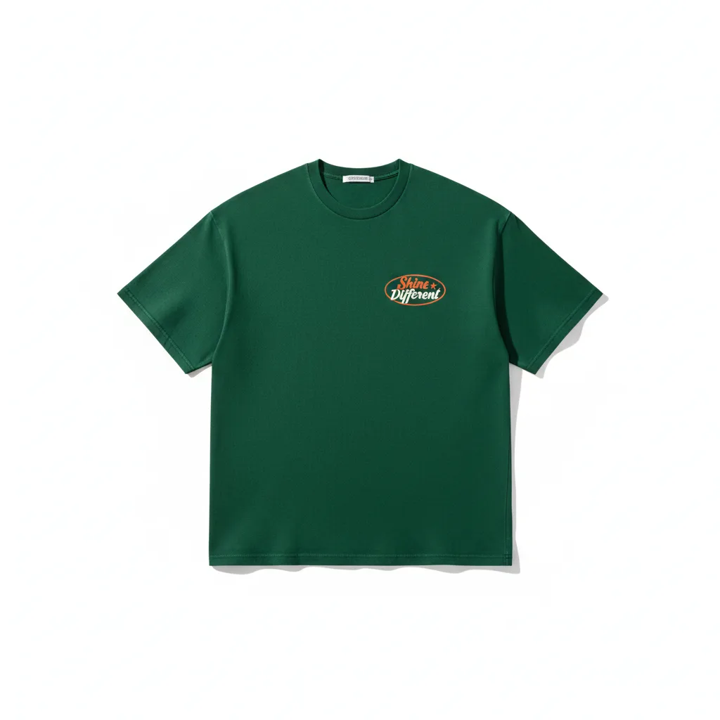 Heavyweight T-Shirt Front View – Custom Streetwear Manufacturing heavyweight t-shirt manufacturer for brands front view oversized streetwear t-shirt