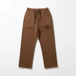 custom graphic sweatpants manufacturer navy printed joggers USA