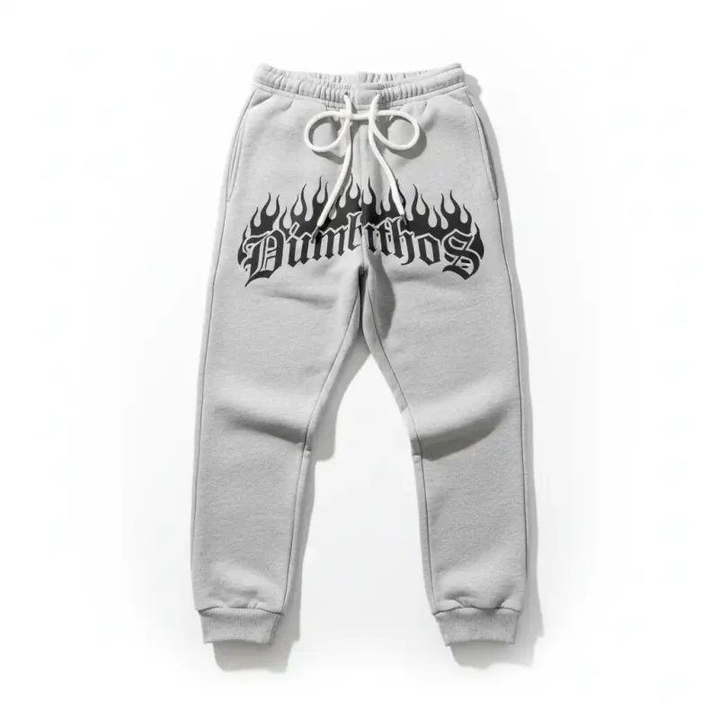 oversized sweatpants manufacturer front view baggy joggers USA