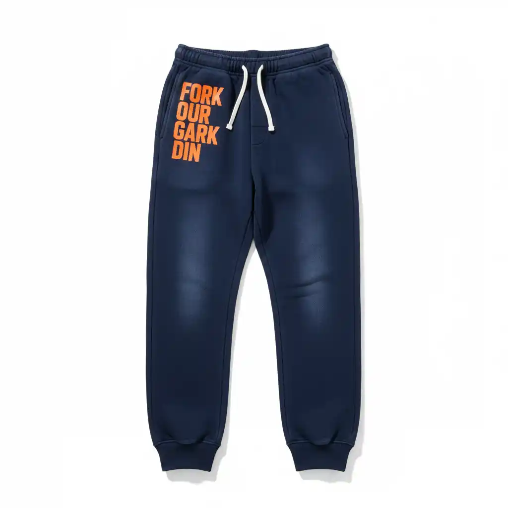 Private Label Joggers Front View private label joggers manufacturer USA custom sweatpants front view