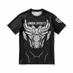 sublimated mma rash guard manufacturer robotic graphic mma rash guard front