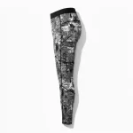 custom compression pants side view