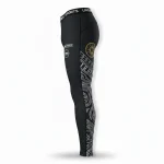 custom grappling spats manufacturer side profile mma leggings