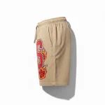 ⁦Flame Graphic Streetwear Shorts Manufacturer⁩ - الصورة ⁦4⁩