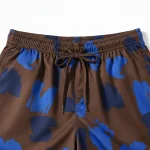 fitness shorts fabric closeup mesh polyester material