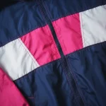 Wholesale coach jacket close-up – construction and stitching detail